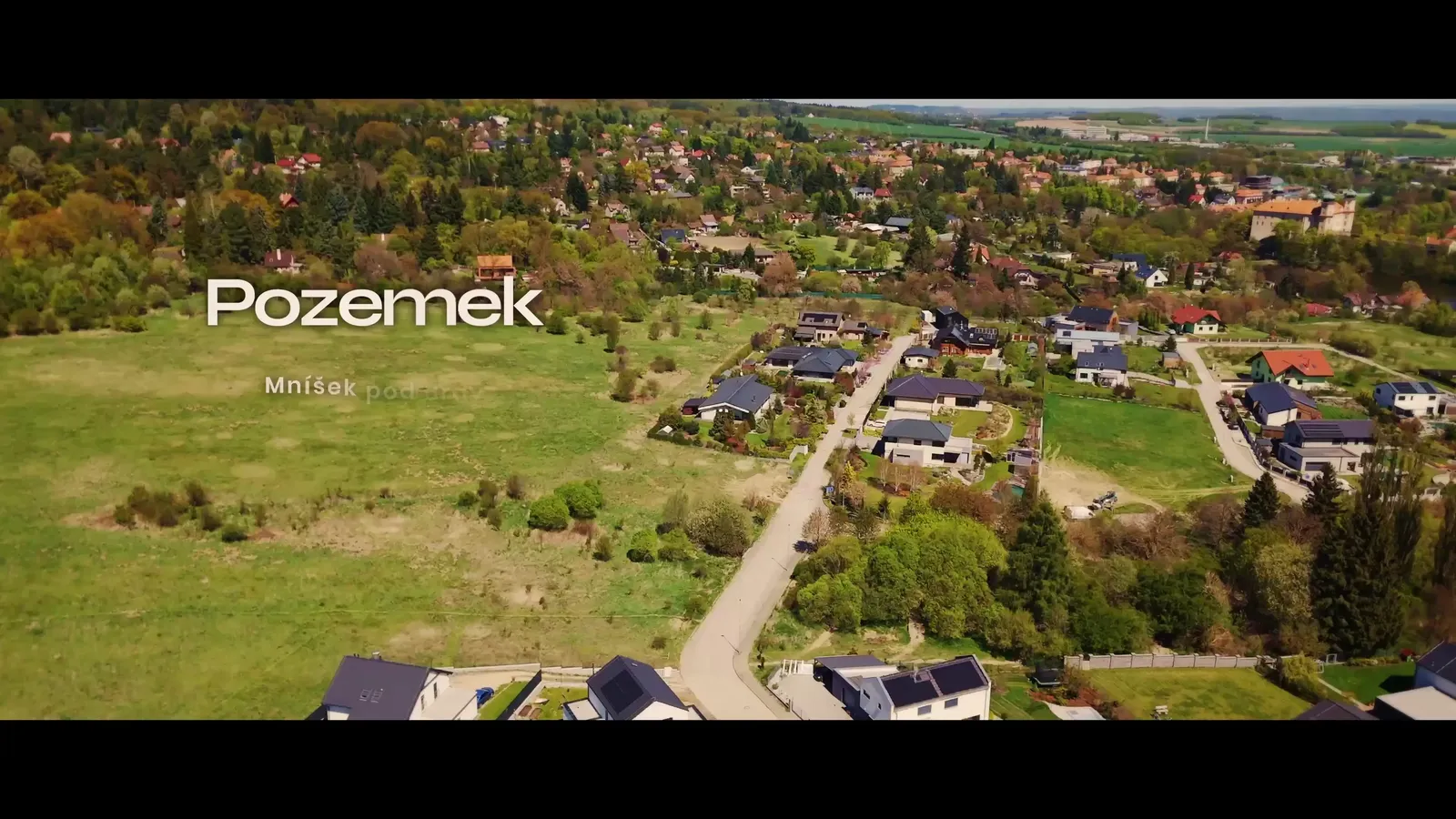 Stavební pozemek 800 m², Stříbrná Lhota, Mníšek pod Brdy