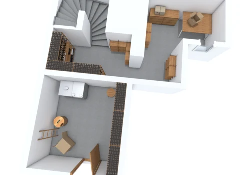 Rodinný dům 4+1, 150 m², Srby, Tuchlovice — půdorys 1