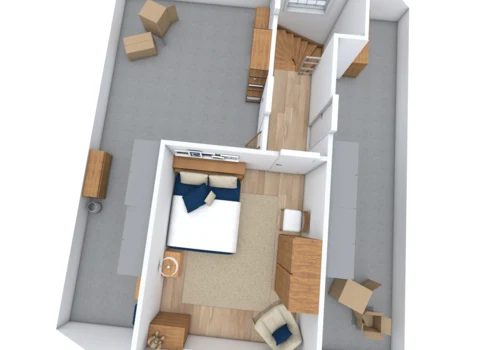 Rodinný dům 4+1, 150 m², Srby, Tuchlovice — půdorys 3