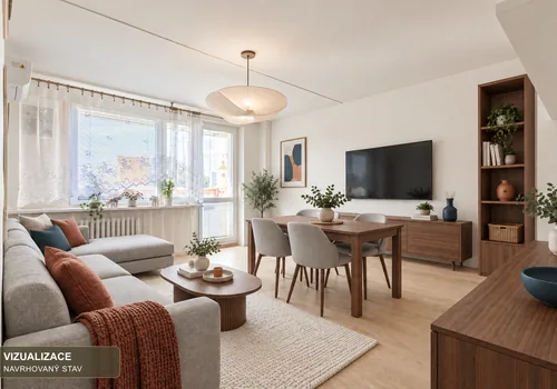 Byt 3+1, 74 m², Vondroušova, Praha — Řepy — fotografie 2